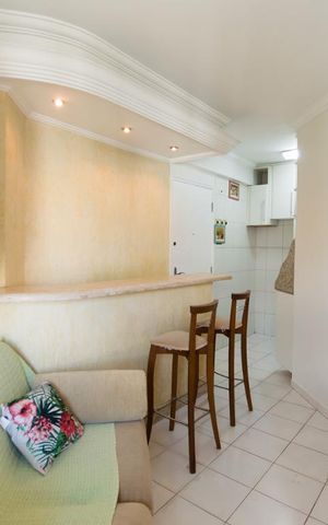 Apartamento para alugar com 38m², 1 quarto e 1 vagaSala