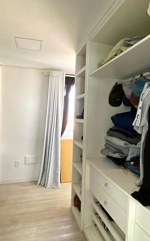 Casa para alugar com 300m², 1 quarto e 1 vagaCloset da suíte
