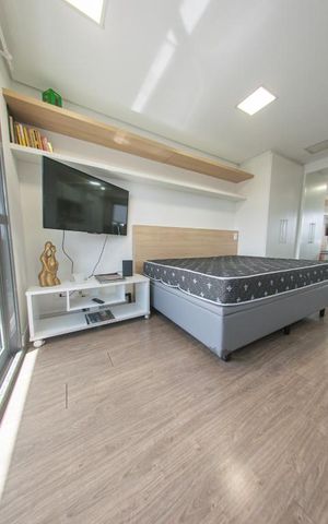 Studio para alugar com 28m², 1 quarto e sem vaga Studio para alugar com 28m², 1 quarto e sem vagaStudio