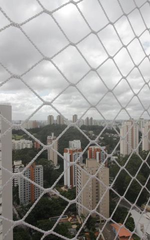 Apartamento à venda com 210m², 5 quartos e 4 vagasVista da varanda