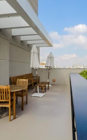 Studio para alugar com 21m², 1 quarto e sem vaga Studio para alugar com 21m², 1 quarto e sem vagaEspaço Gourmet