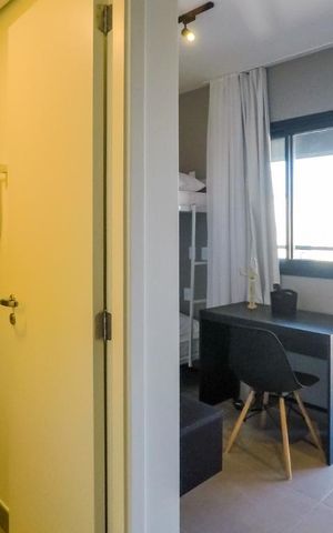 Studio para alugar com 21m², 1 quarto e sem vagaEntrada Banheiro