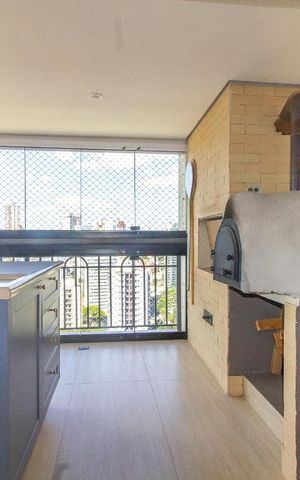 Apartamento para alugar com 205m², 4 quartos e 3 vagas Apartamento para alugar com 205m², 4 quartos e 3 vagasVaranda gourmet