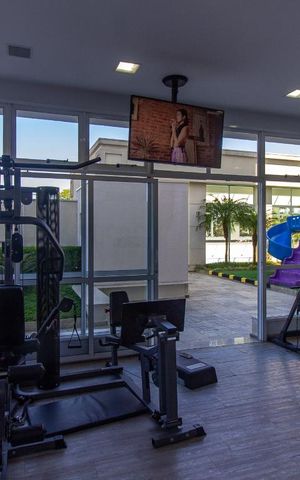 Apartamento para alugar com 205m², 4 quartos e 3 vagas Apartamento para alugar com 205m², 4 quartos e 3 vagasÁrea comum - Academia