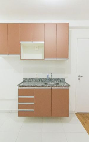Apartamento para alugar com 34m², 2 quartos e sem vaga Apartamento para alugar com 34m², 2 quartos e sem vagaCozinha