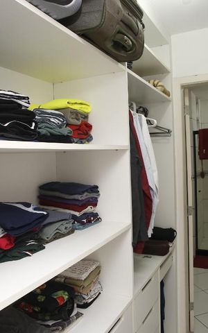 Apartamento à venda com 120m², 3 quartos e 1 vagaCloset