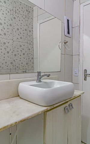 Apartamento para alugar com 60m², 2 quartos e 1 vaga Apartamento para alugar com 60m², 2 quartos e 1 vagaBanheiro