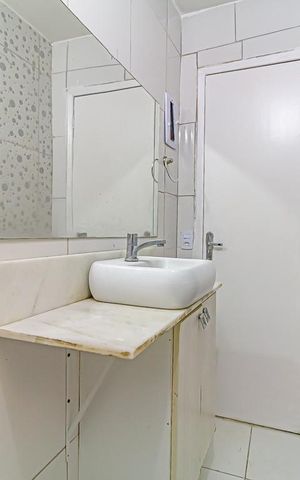 Apartamento para alugar com 60m², 2 quartos e 1 vaga Apartamento para alugar com 60m², 2 quartos e 1 vagaBanheiro
