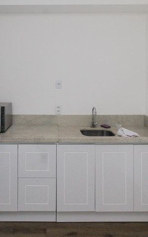Studio à venda com 26m², 1 quarto e sem vaga Studio à venda com 26m², 1 quarto e sem vagaCozinha