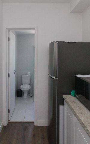 Studio à venda com 26m², 1 quarto e sem vaga Studio à venda com 26m², 1 quarto e sem vagaCozinha