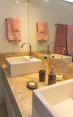 Apartamento para alugar com 103m², 3 quartos e 1 vaga Apartamento para alugar com 103m², 3 quartos e 1 vagaBanheiro