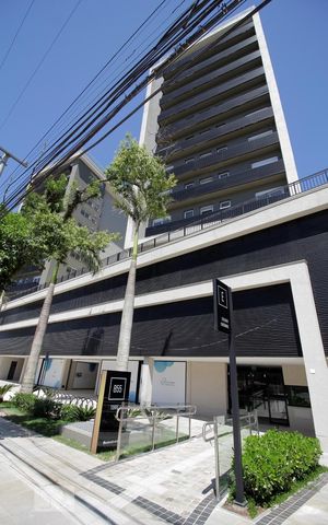 Apartamento à venda com 46m², 1 quarto e 1 vagaFachada
