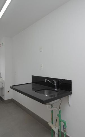 Apartamento à venda com 46m², 1 quarto e 1 vagaCozinha
