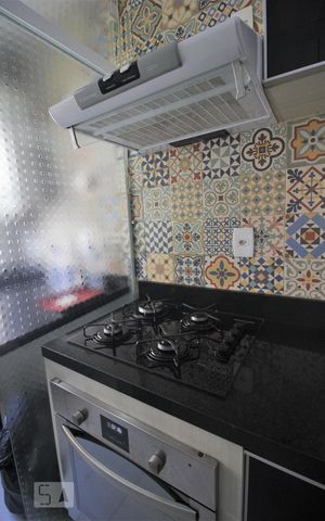 Apartamento para alugar com 78m², 3 quartos e 2 vagasDetalhe da cozinha