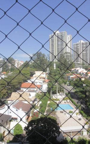Apartamento para alugar com 78m², 3 quartos e 2 vagasVista da varanda
