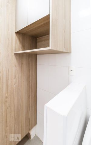 Studio para alugar com 47m², 1 quarto e sem vagaLavanderia