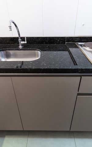 Studio para alugar com 47m², 1 quarto e sem vagaCozinha