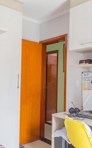 Casa de condomínio à venda com 82m², 3 quartos e 1 vaga Casa de condomínio à venda com 82m², 3 quartos e 1 vagaQuarto