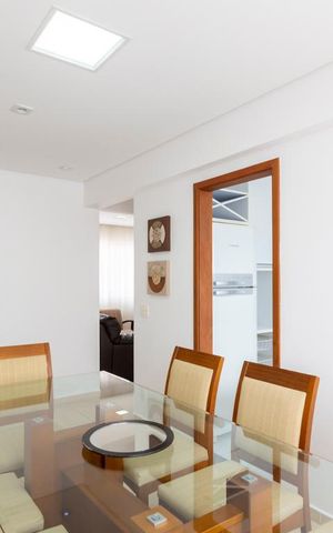 Apartamento para alugar com 95m², 3 quartos e 2 vagas Apartamento para alugar com 95m², 3 quartos e 2 vagasSala de Jantar