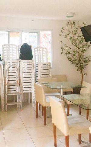Apartamento à venda com 48m², 2 quartos e 1 vagaÁrea comum - Salão de festas