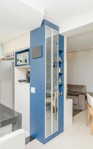 Apartamento para alugar com 63m², 2 quartos e 2 vagasCozinha