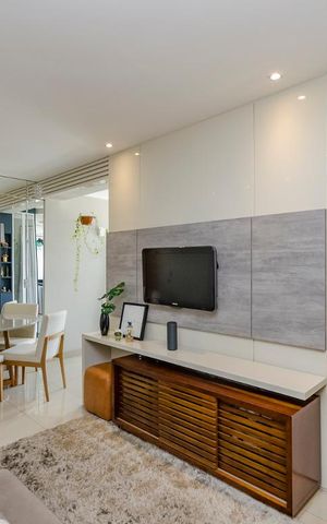 Apartamento para alugar com 63m², 2 quartos e 2 vagasSala