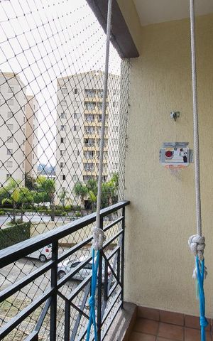 Apartamento para alugar com 64m², 3 quartos e 1 vagaVaranda