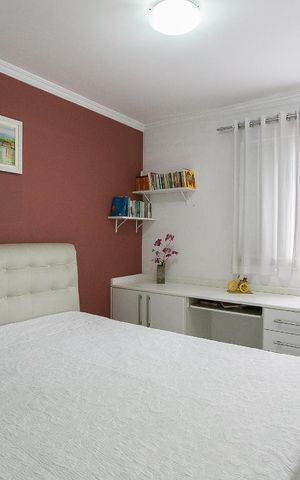 Apartamento para alugar com 64m², 3 quartos e 1 vagaQuarto 1