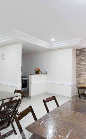 Apartamento para alugar com 64m², 3 quartos e 1 vagaÁrea comum - Salão de festas