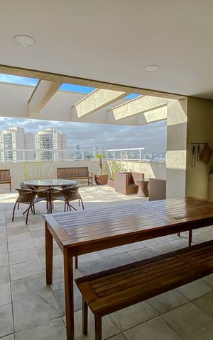 Studio à venda com 33m², 1 quarto e sem vagaÁrea comum - Churrasqueira