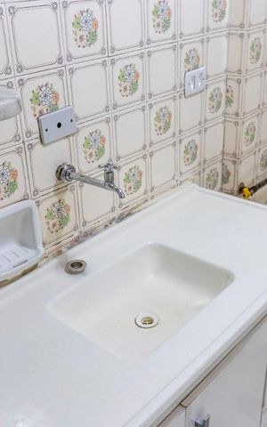 Apartamento à venda com 38m², 1 quarto e sem vagaCozinha e Área de serviço