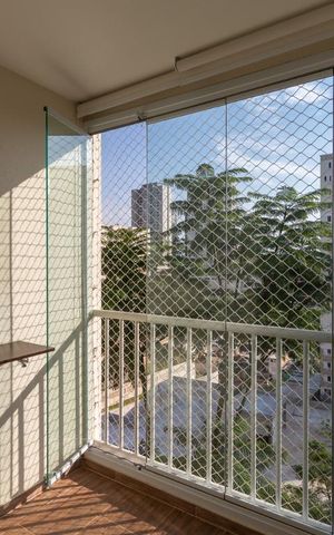 Apartamento para alugar com 56m², 2 quartos e 1 vagaVaranda da Sala