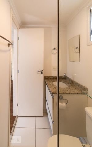 Apartamento para alugar com 56m², 2 quartos e 1 vagaBanheiro da Suíte