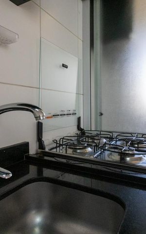 Apartamento para alugar com 56m², 2 quartos e 1 vagaCozinha - Torneira