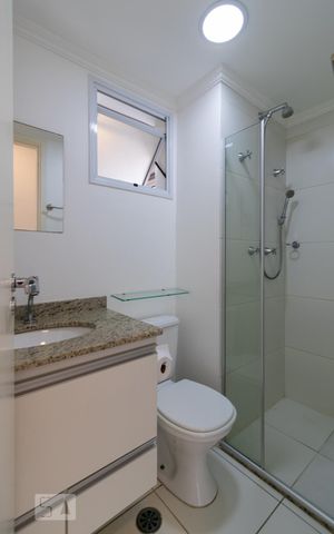 Apartamento para alugar com 56m², 2 quartos e 1 vagaBanheiro