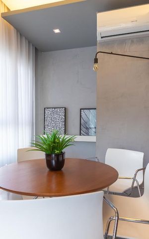 Apartamento para alugar com 42m², 1 quarto e 1 vaga Apartamento para alugar com 42m², 1 quarto e 1 vagaÁrea comum - Escritório