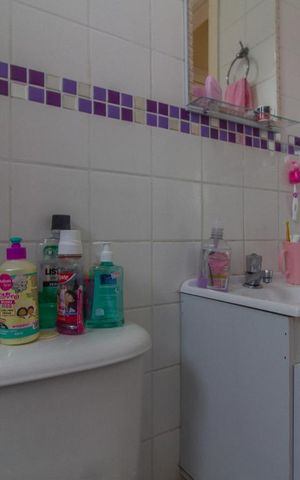 Apartamento para alugar com 42m², 2 quartos e sem vaga Apartamento para alugar com 42m², 2 quartos e sem vagaBanheiro Social