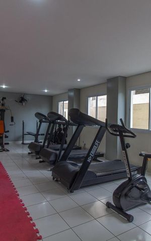 Apartamento para alugar com 42m², 2 quartos e sem vaga Apartamento para alugar com 42m², 2 quartos e sem vagaÁrea comum - Academia