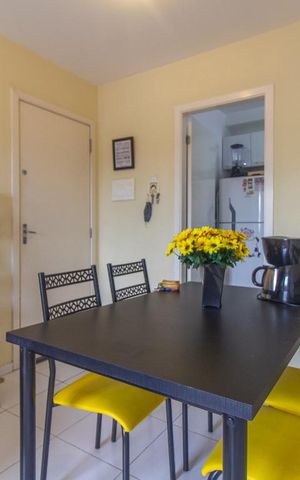 Apartamento para alugar com 42m², 2 quartos e sem vaga Apartamento para alugar com 42m², 2 quartos e sem vagaSala de Jantar