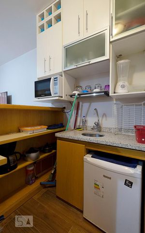 Studio para alugar com 31m², 1 quarto e 1 vaga Studio para alugar com 31m², 1 quarto e 1 vagaSala/Copa