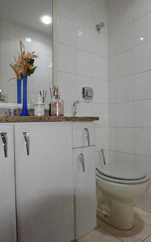 Apartamento à venda com 146m², 4 quartos e 3 vagasBanheiro Social
