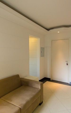 Apartamento à venda com 45m², 1 quarto e 1 vagaSala