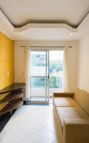 Apartamento à venda com 45m², 1 quarto e 1 vagaSala