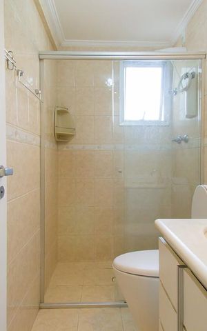 Apartamento à venda com 45m², 1 quarto e 1 vagaBanheiro 