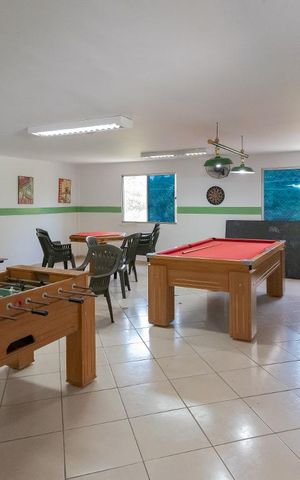 Apartamento para alugar com 45m², 2 quartos e 1 vaga Apartamento para alugar com 45m², 2 quartos e 1 vagaSalão de jogos