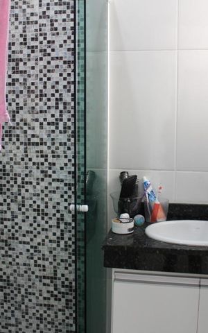 Casa de condomínio à venda com 130m², 3 quartos e 1 vagaBanheiro da Suíte 2