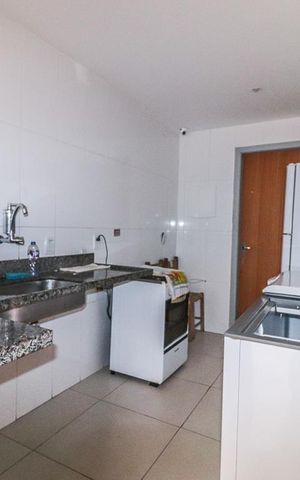 Apartamento à venda com 100m², 3 quartos e 1 vagaSalão de Festas - Cozinha