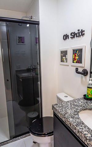 Apartamento para alugar com 38m², 1 quarto e sem vagaBanheiro