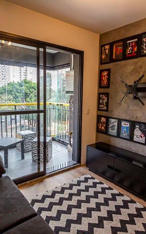 Apartamento para alugar com 38m², 1 quarto e sem vagaSala