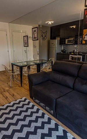 Apartamento para alugar com 38m², 1 quarto e sem vagaSala